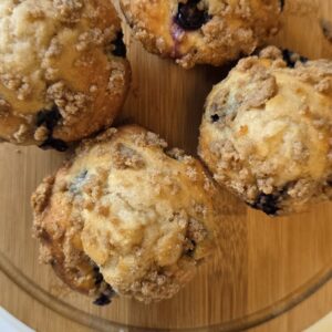 Muffin de arándanos